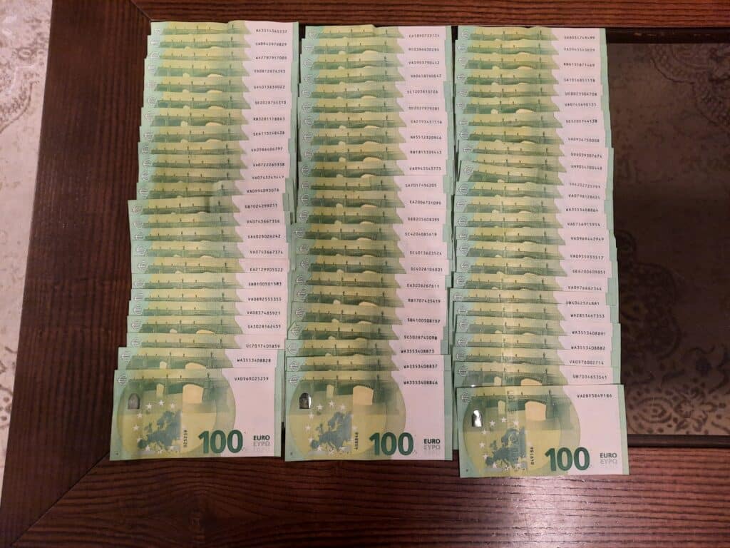 Nelegalių automobilių importo krata. ELTA nuotr.