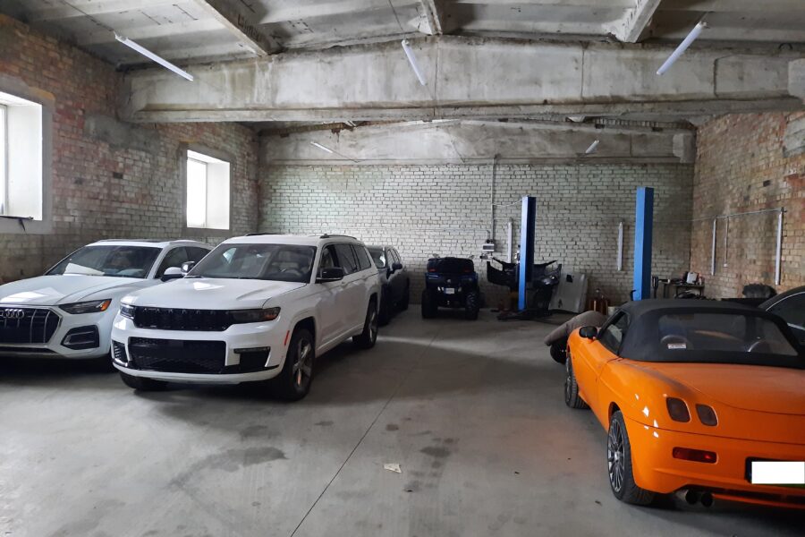 Nelegalių automobilių importo krata, automobiliai. ELTA nuotr.