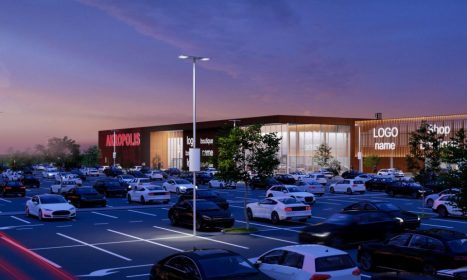 Klaipėdos Akropolis. UAB Taikos turtas vizualizacija