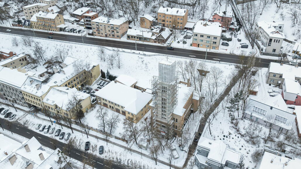Atkuriamas architektūros akcentas: Kaune atkurs skandalingai nugriautą reformatų bažnyčios bokštą