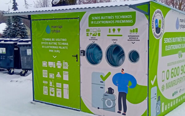Liudvinavo ir Sasnavos gyventojams – patogesnės galimybės atsikratyti elektronikos atliekomis