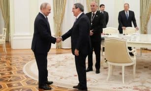 Putinas pažadėjo paramą energijos krizę patiriančiai Kubai. EPA-ELTA