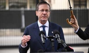 Izraelio prezidentas. EPA-ELTA