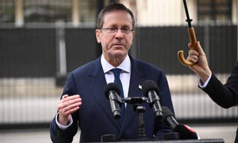 Izraelio prezidentas. EPA-ELTA