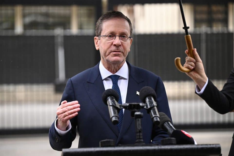 Izraelio prezidentas. EPA-ELTA