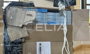 Kontrabandinės cigaretės iš Baltarusijos. ELTA / Rinatas Chairulinas