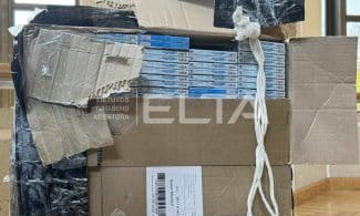 Kontrabandinės cigaretės iš Baltarusijos. ELTA / Rinatas Chairulinas