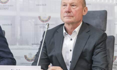 Šilumos tiekėjų asociacijos vadovas Valdas Lukoševičius. Mariaus Morkevičiaus (ELTA) nuotr