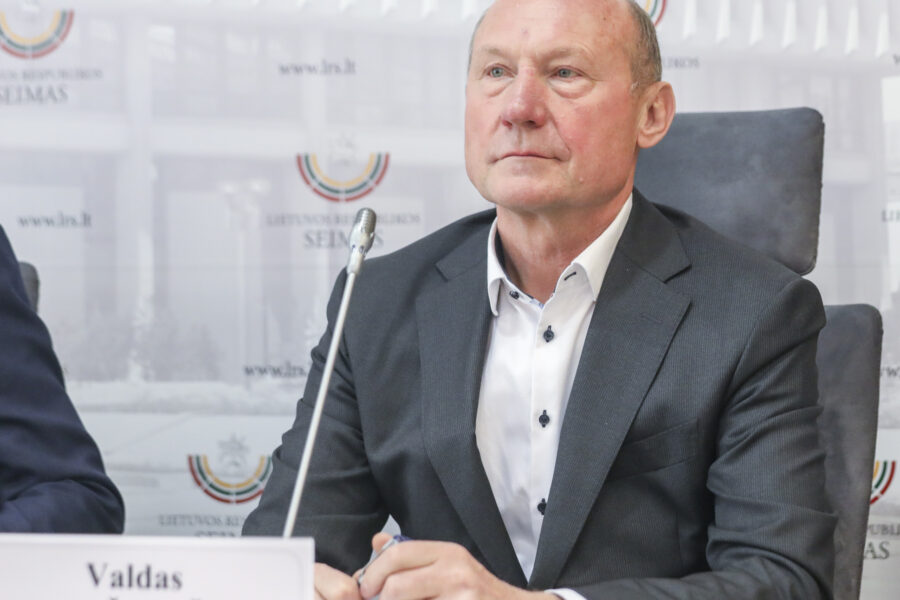 Šilumos tiekėjų asociacijos vadovas Valdas Lukoševičius. Mariaus Morkevičiaus (ELTA) nuotr