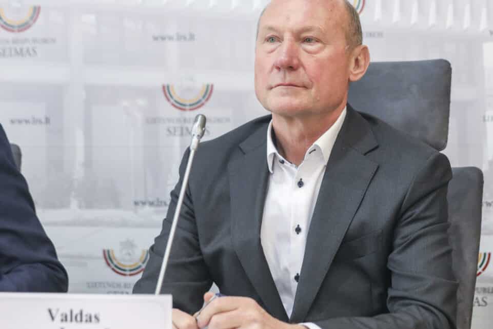 Šilumos tiekėjų asociacijos vadovas Valdas Lukoševičius. Mariaus Morkevičiaus (ELTA) nuotr