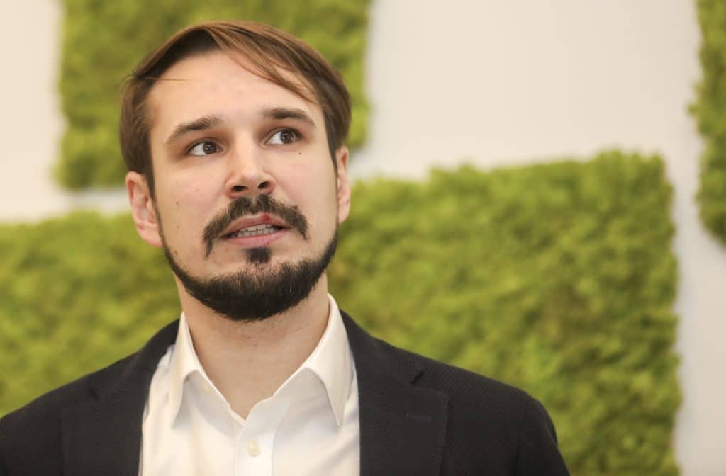 „INVL Asset Management" Investicijų padalinio vadovas Vaidotas Rūkas. Mariaus Morkevičiaus (ELTA) nuotr.