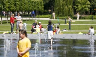Birželio karštis Vilniuje. Mariaus Morkevičiaus (ELTA) nuotr.