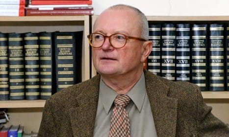 Seimas patvirtino Lietuvių kalbos plėtros skaitmeninėje terpėje gaires. VLKK pirmininkas Audrys Antanaitis. VLKK nuotr.