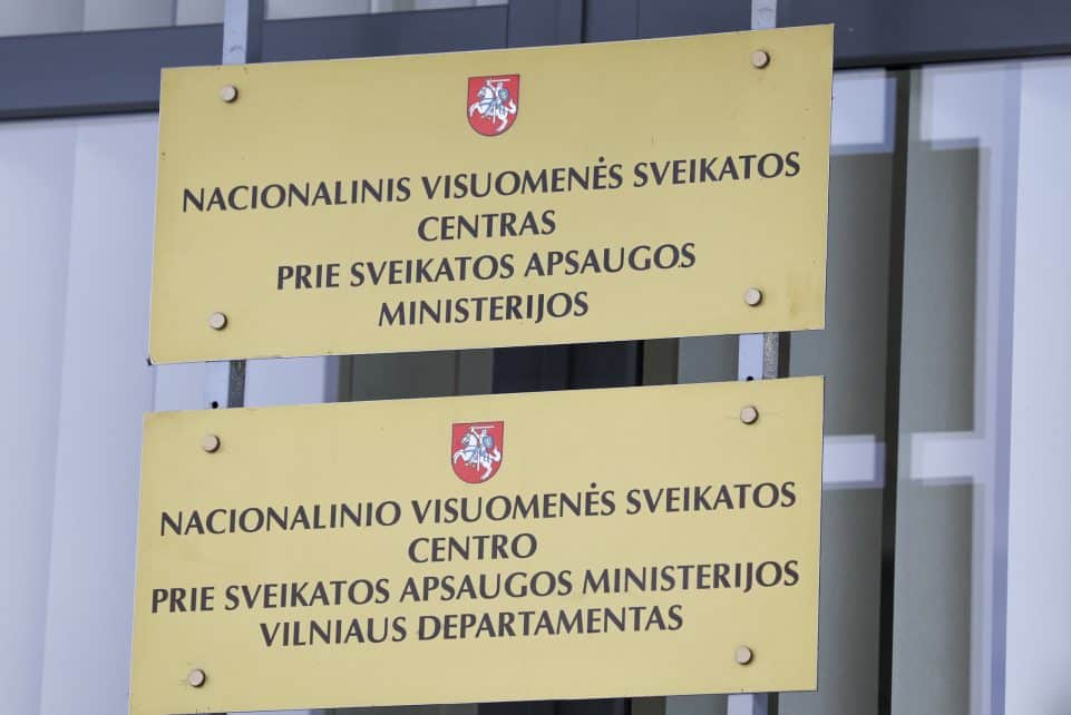 Nacionalinio visuomenės sveikatos centras. ELTA / Marius Morkevičius