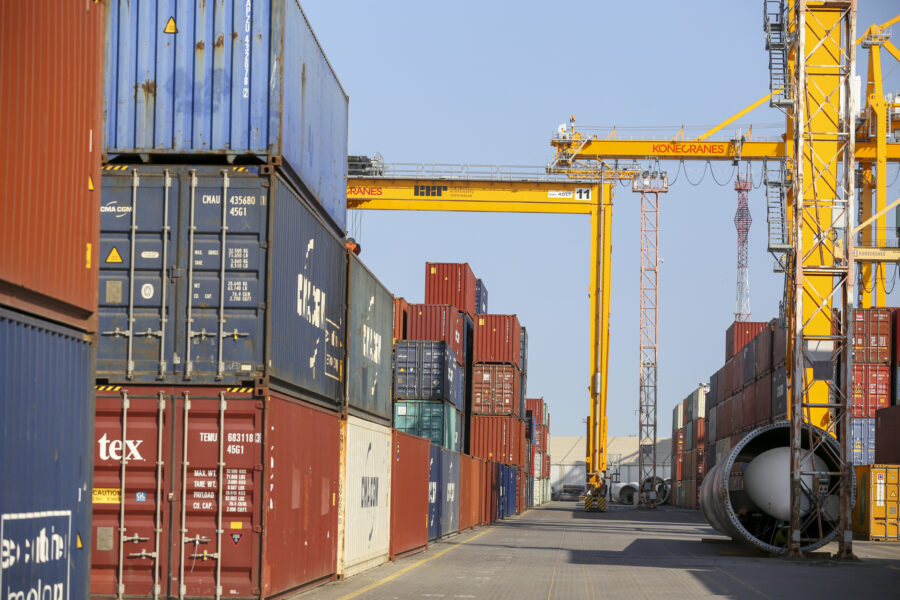 Klaipėdos konteinerių terminalas. ELTA / Marius Morkevičius