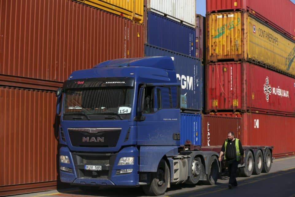 Klaipėdos konteinerių terminalas. ELTA / Marius Morkevičius