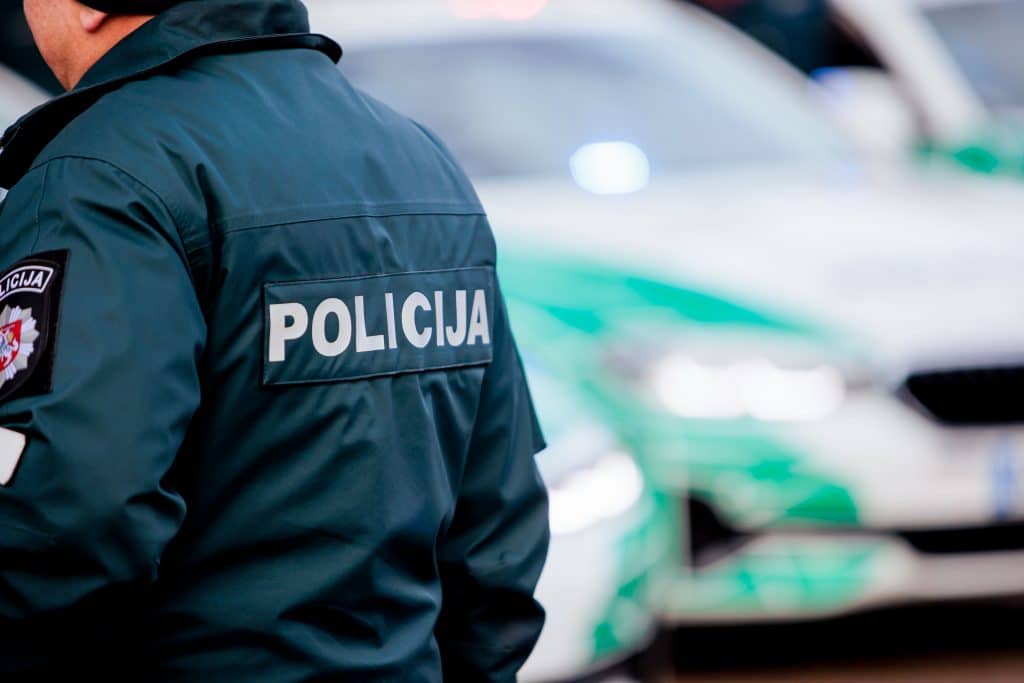 Policijos asociatyvi nuotrauka. ELTA / Josvydas Elinskas