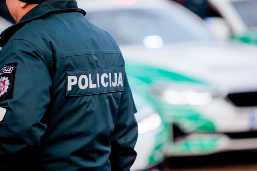 Policijos asociatyvi nuotrauka. ELTA / Josvydas Elinskas