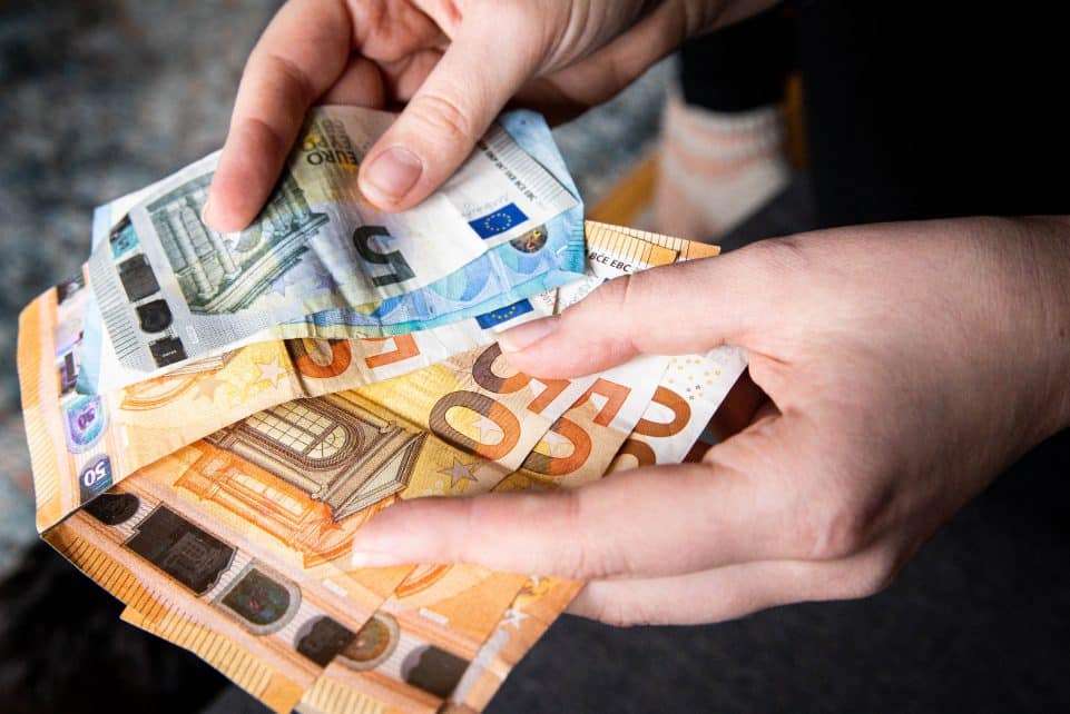 Grynieji pinigai. Mariaus Morkevičiaus (ELTA) nuotr.