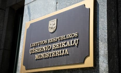 Užsienio reikalų ministerija. ELTA / Dainius Labutis