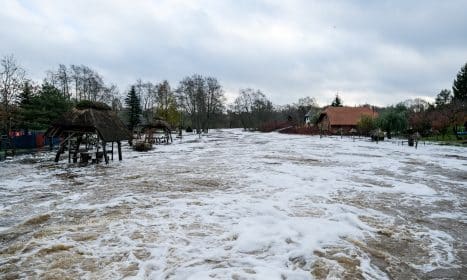 Potvynis Kretingoje. ELTA / Karolis Bakūnas