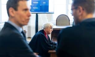 Raimondas Kurlianskis, Justas Laucius. ELTA / Žygimantas Gedvila