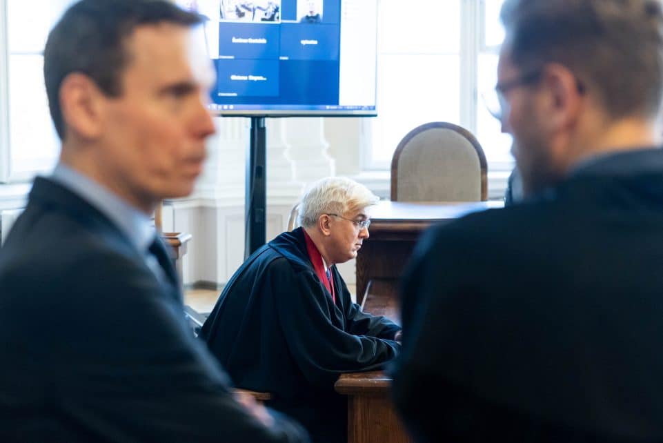 Raimondas Kurlianskis, Justas Laucius. ELTA / Žygimantas Gedvila