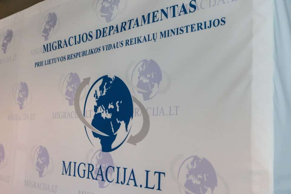Migracijos departamentas. ELTA / Dainius Labutis