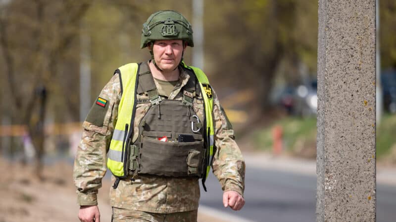 Sprogmuo mokyklos teritorijoje: operatyviai įvestas planas „Skydas“