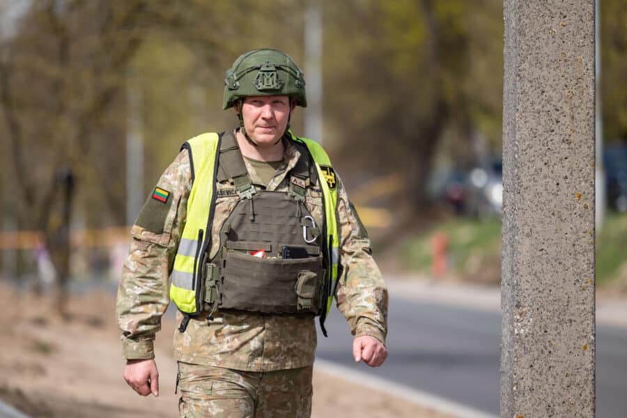 Išminuotojas. ELTA / Julius Kalinskas