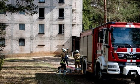 Ugniagesiai. ELTA / Josvydas Elinskas