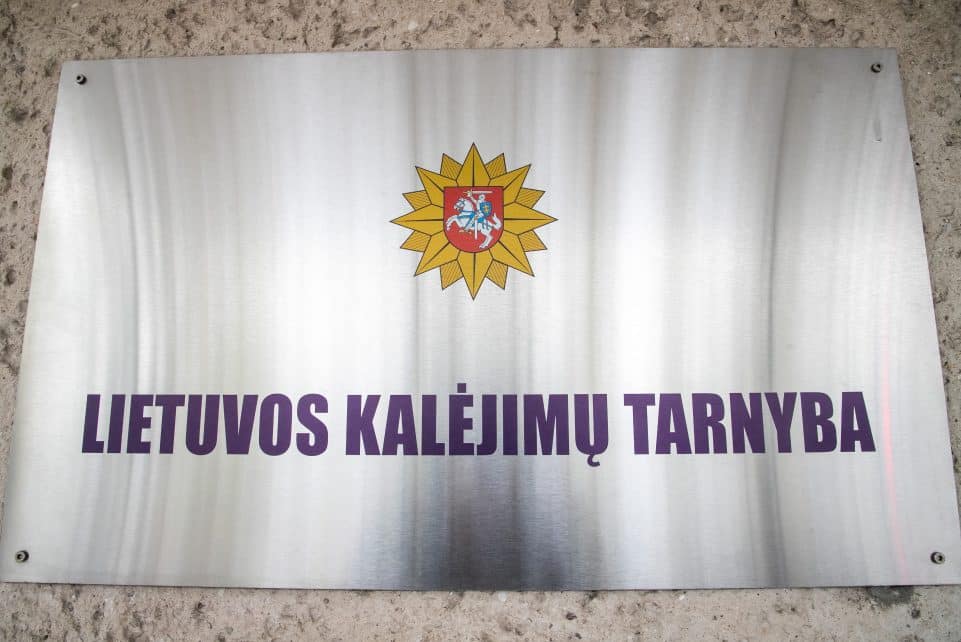 Lietuvos kalėjimų tarnyba. ELTA / Dainius Labutis