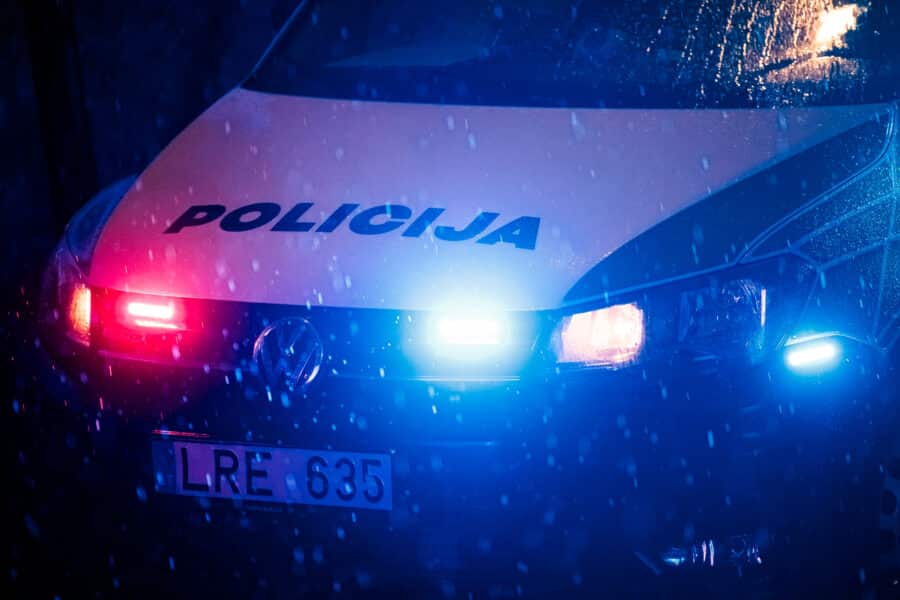 Policija. ELTA / Josvydas Elinskas