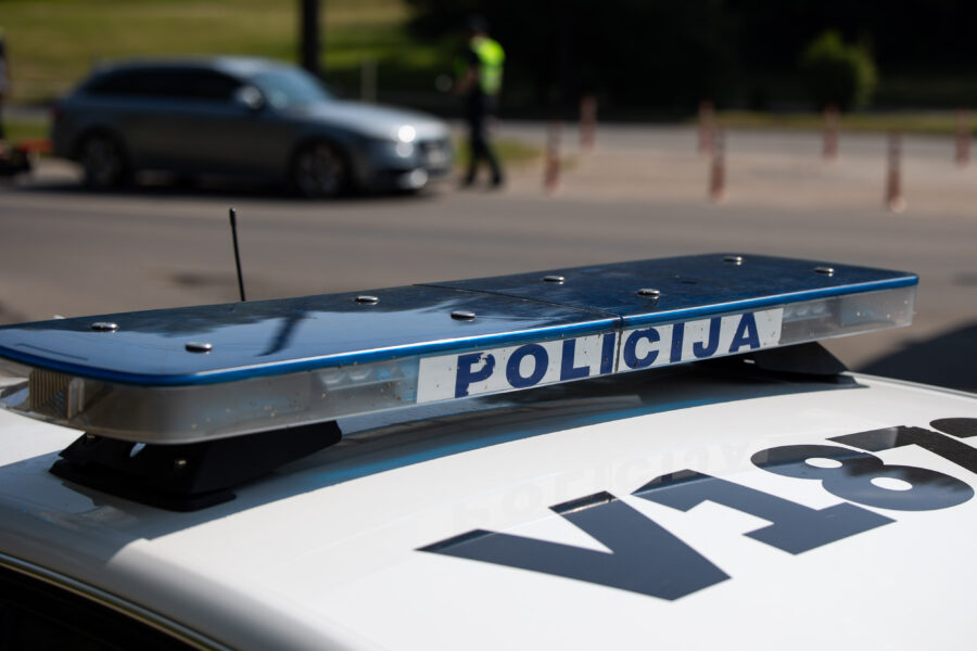 Policija. ELTA / Andrius Ufartas
