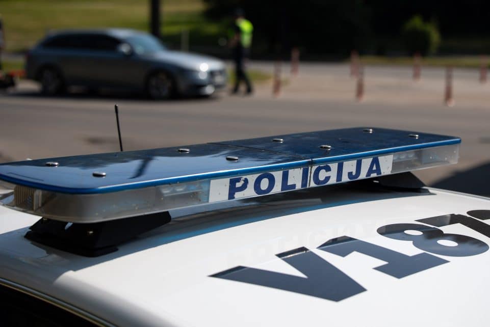 Policija. ELTA / Andrius Ufartas