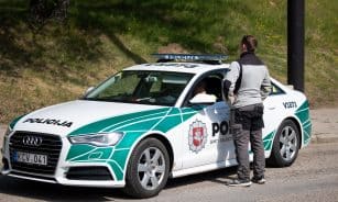 Policija. ELTA / Andrius Ufartas