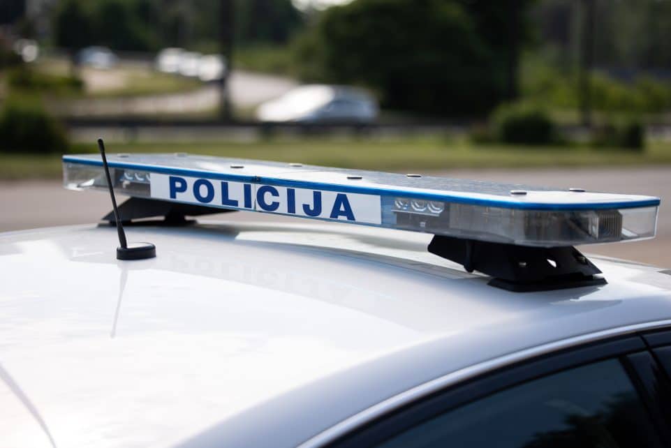 Policija. ELTA / Andrius Ufartas