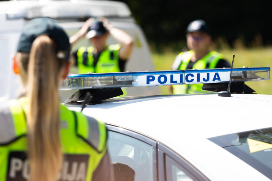 Policija. ELTA / Dainius Labutis
