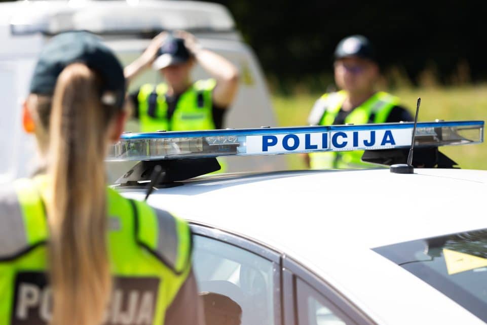Policija. ELTA / Dainius Labutis