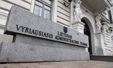 Lietuvos vyriausiasis administracinis teismas. ELTA / Dainius Labutis