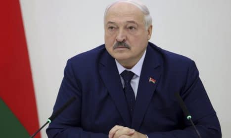 Kinijos prezidentas pasveikino Baltarusijos autokratą A. Lukašenką su „perrinkimu“. EPA-ELTA nuotr.