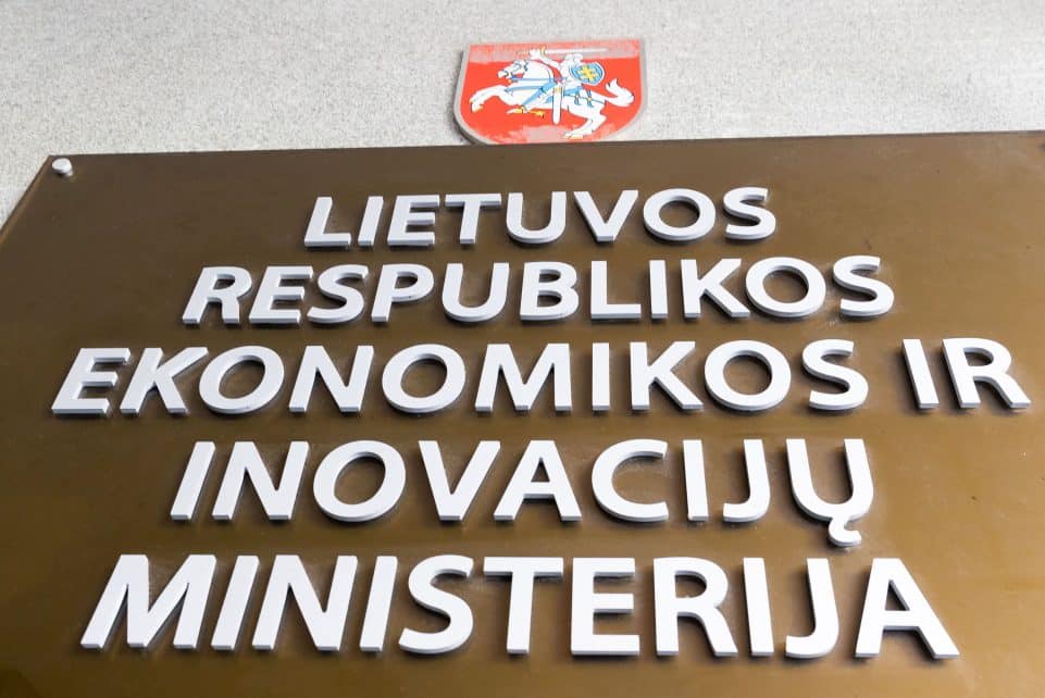 Lietuvos Respublikos ekonomikos ir inovacijų ministerija. ELTA / Dainius Labutis