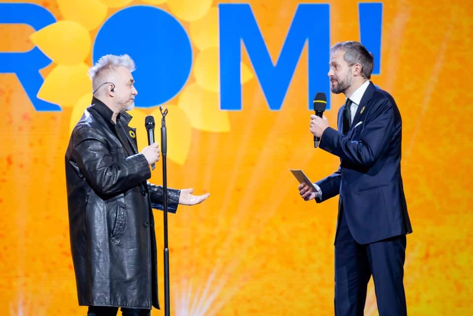 Andrius Mamontovas, Andrius Tapinas. ELTA / Andrius Ufartas