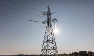 Elektros stulpas. ELTA / Dainius Labutis nuotr.