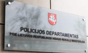 Policijos departamentas. ELTA / Dainius Labutis