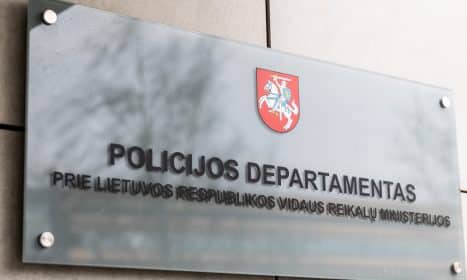 Policijos departamentas. ELTA / Dainius Labutis