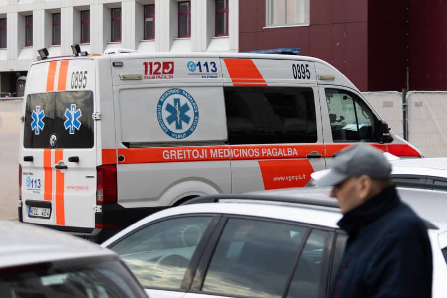Greitosios medicinos pagalbos automobilis. ELTA / Dainius Labutis