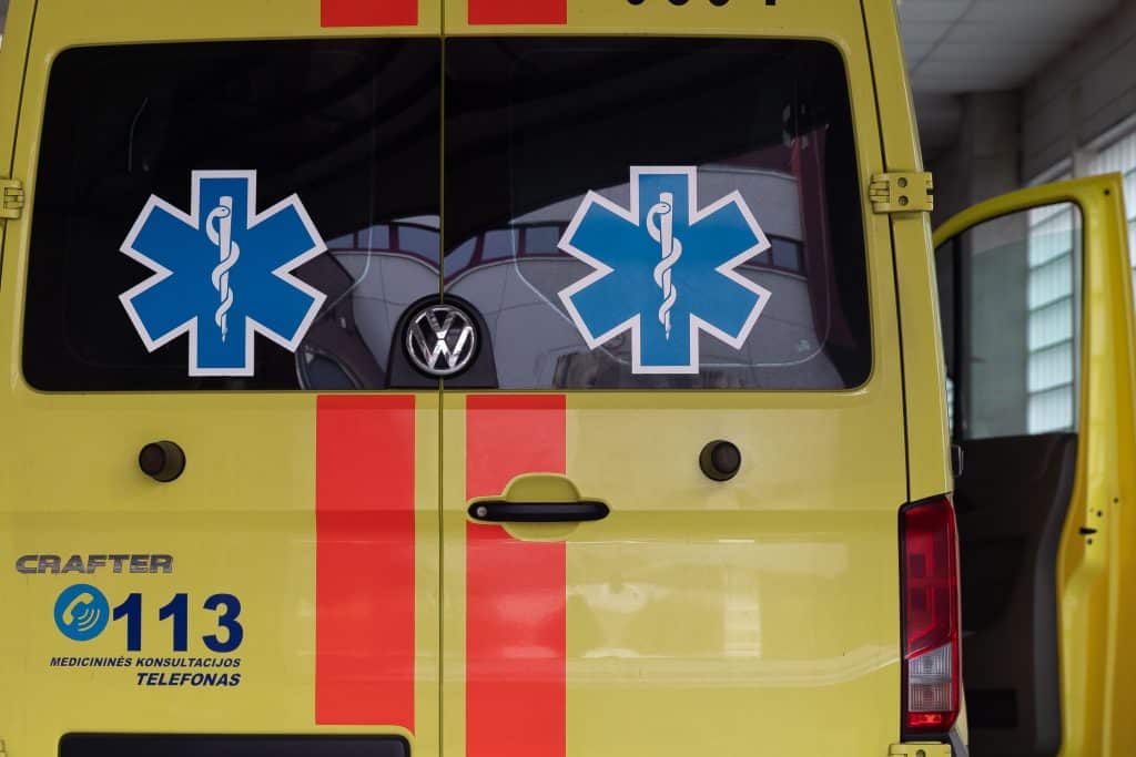 Greitosios medicinos pagalbos automobilis. ELTA / Dainius Labutis