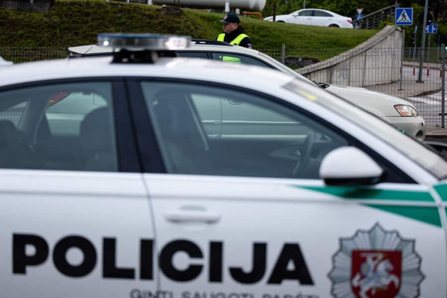 Policija. ELTA / Josvydas Elinskas