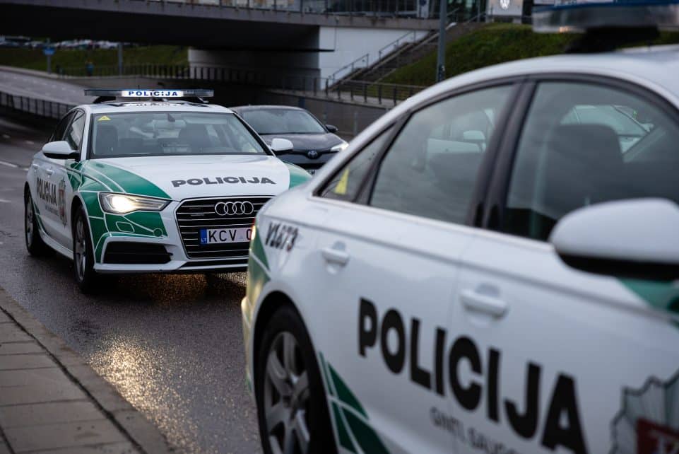 Policija. ELTA / Josvydas Elinskas